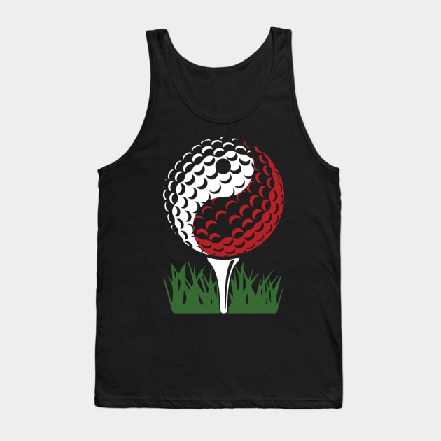 yin and yang golf Tank Top by Zluenhurf